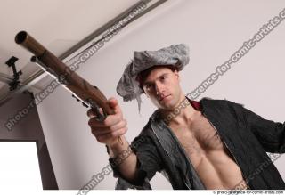 29 JACK PIRATE STANDING POSE WITH GUN 292